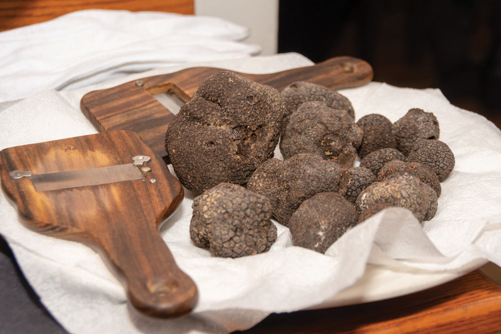 Dinner with truffle chef Carlo Zarri
